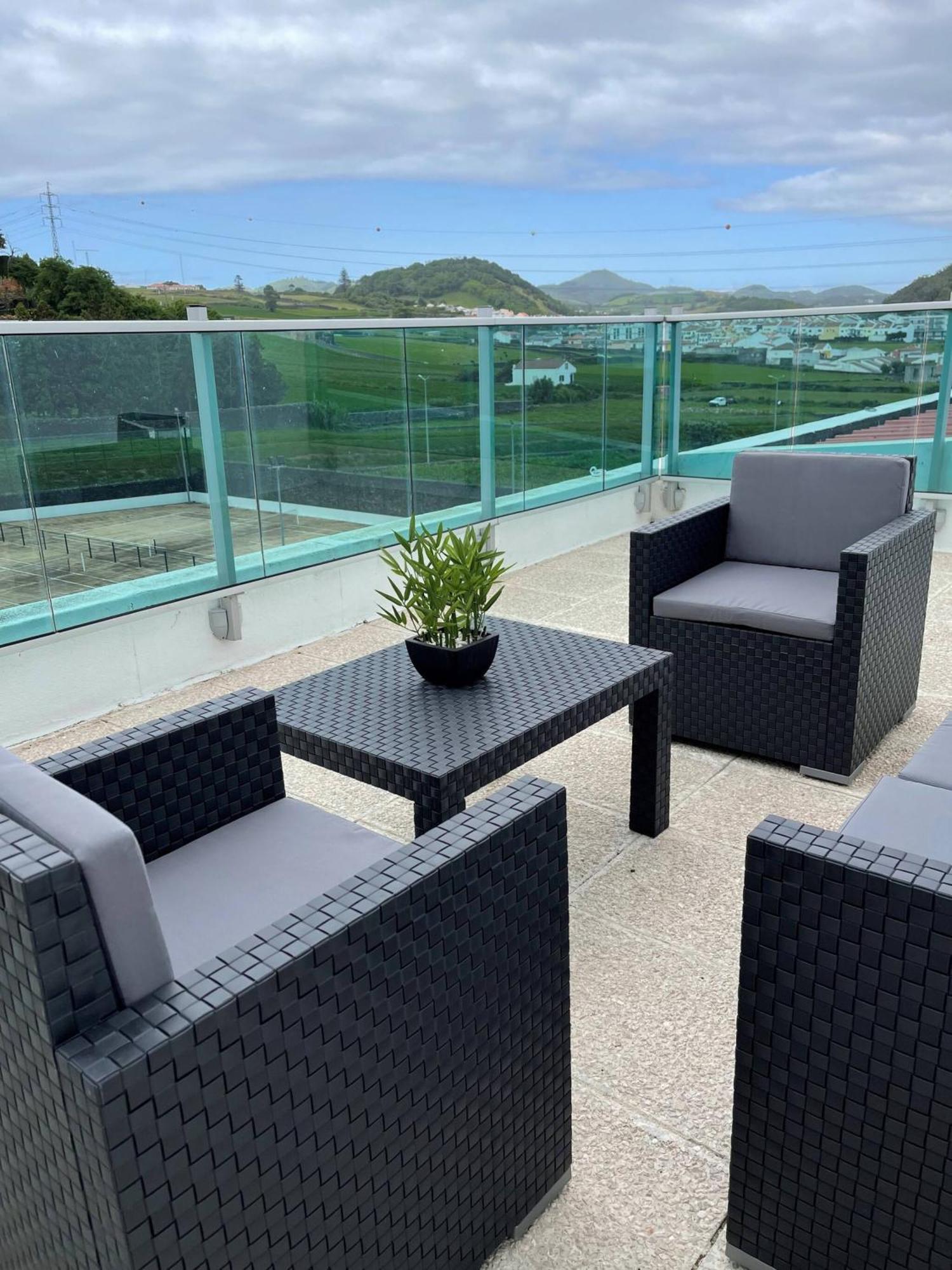 Penthouse Terrace Apartment Ponta Delgada Exterior foto